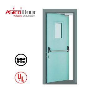 حريق الباب المعدني